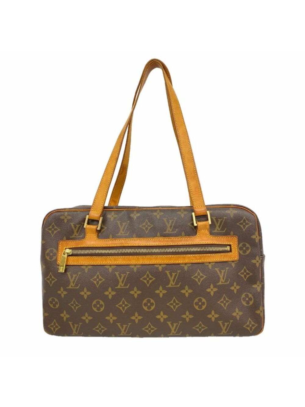 Louis Vuitton Shoulder Bag Monogram Cite GM Brown